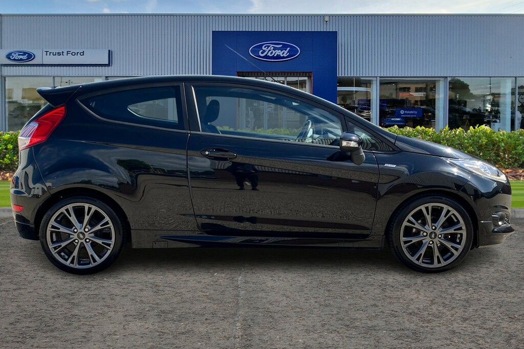 Ford Fiesta 1.0T Ecoboost St-line Hatchback Black #3