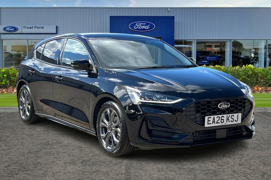 Ford Focus 1.0T Ecoboost Mhev St-line Hatchback Hy Black