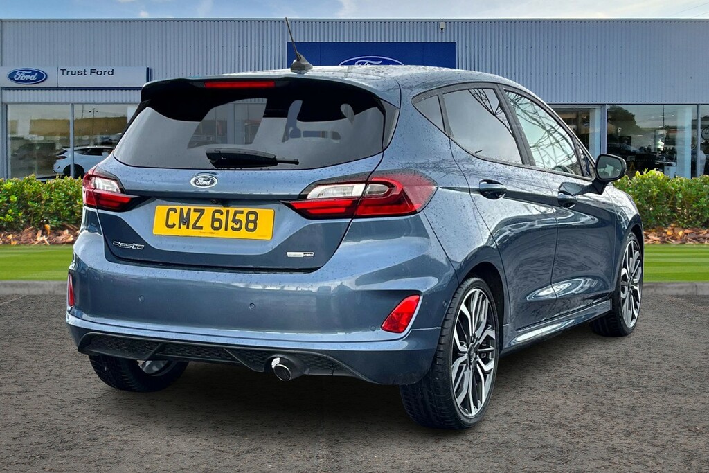 Ford Fiesta 1.0T Ecoboost Mhev St-line X Hatchback Blue #4
