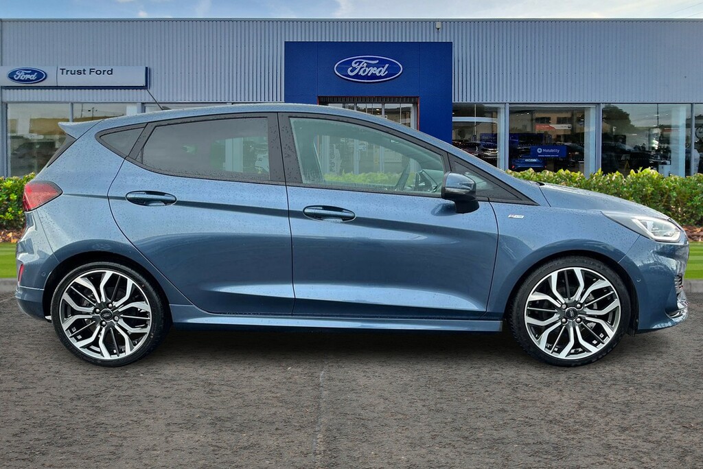 Ford Fiesta 1.0T Ecoboost Mhev St-line X Hatchback Blue #3