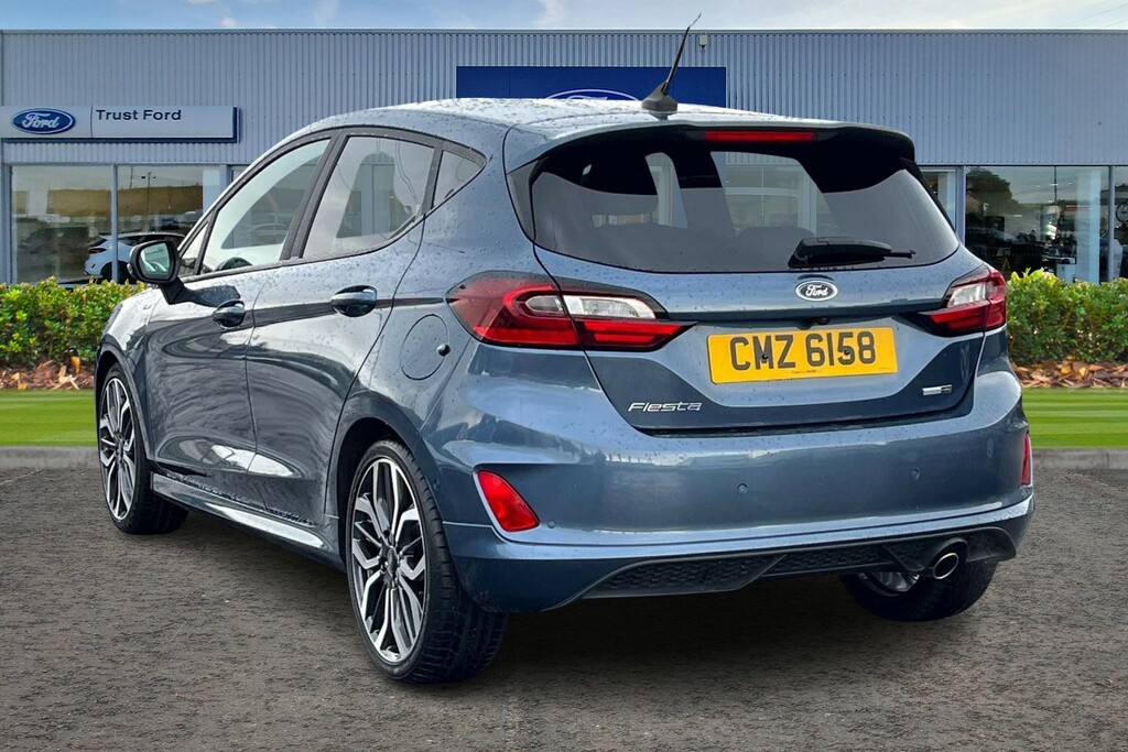 Ford Fiesta 1.0T Ecoboost Mhev St-line X Hatchback Blue #2