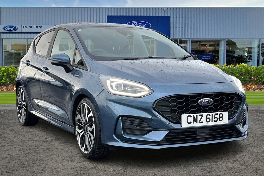 Ford Fiesta 1.0T Ecoboost Mhev St-line X Hatchback Blue