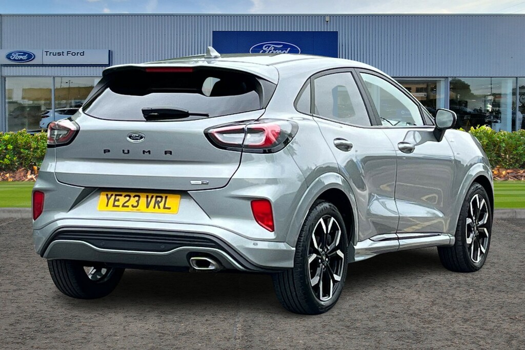 Ford Puma 1.0 Ecoboost Hybrid Mhev St-line X Silver #4