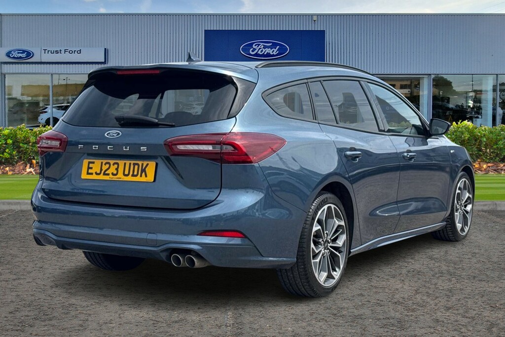 Ford Focus 1.5 Ecoblue 120 St-line X Edition Blue #4