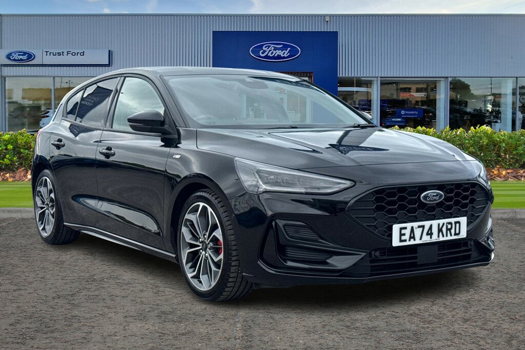 Ford Focus 1.0 Ecoboost Hybrid Mhev St-line X Black