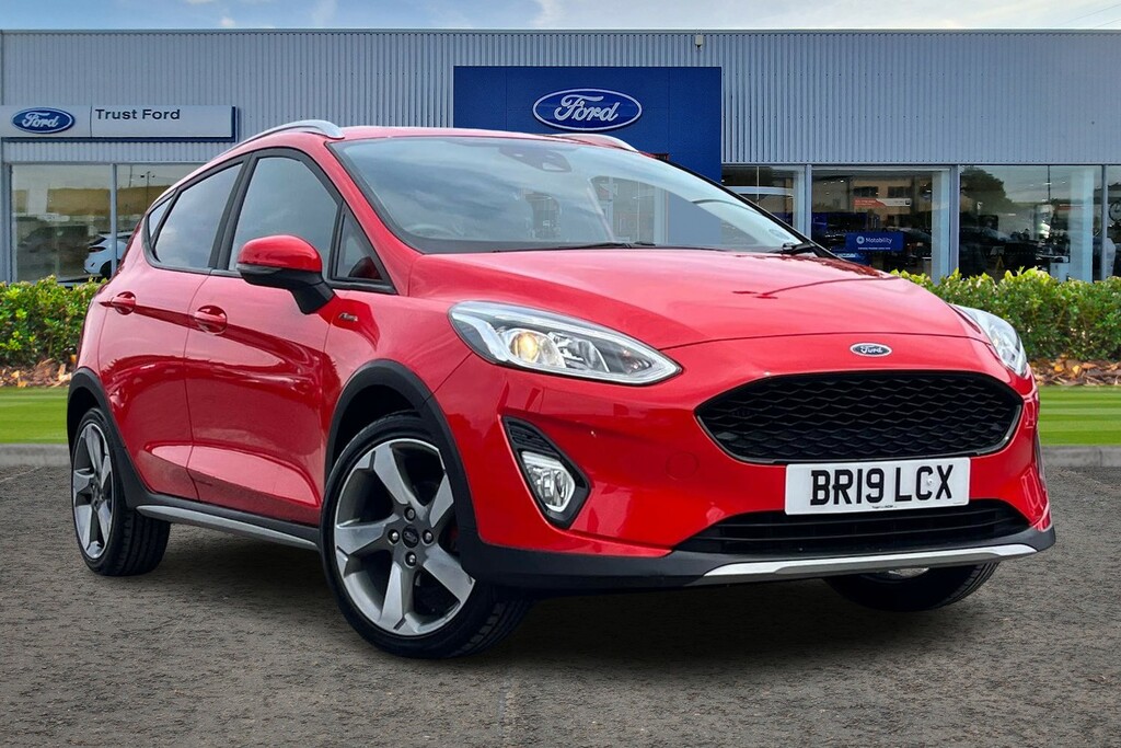Ford Fiesta 1.0 Ecoboost Active 1 Navigation System - B BR19LCX Red