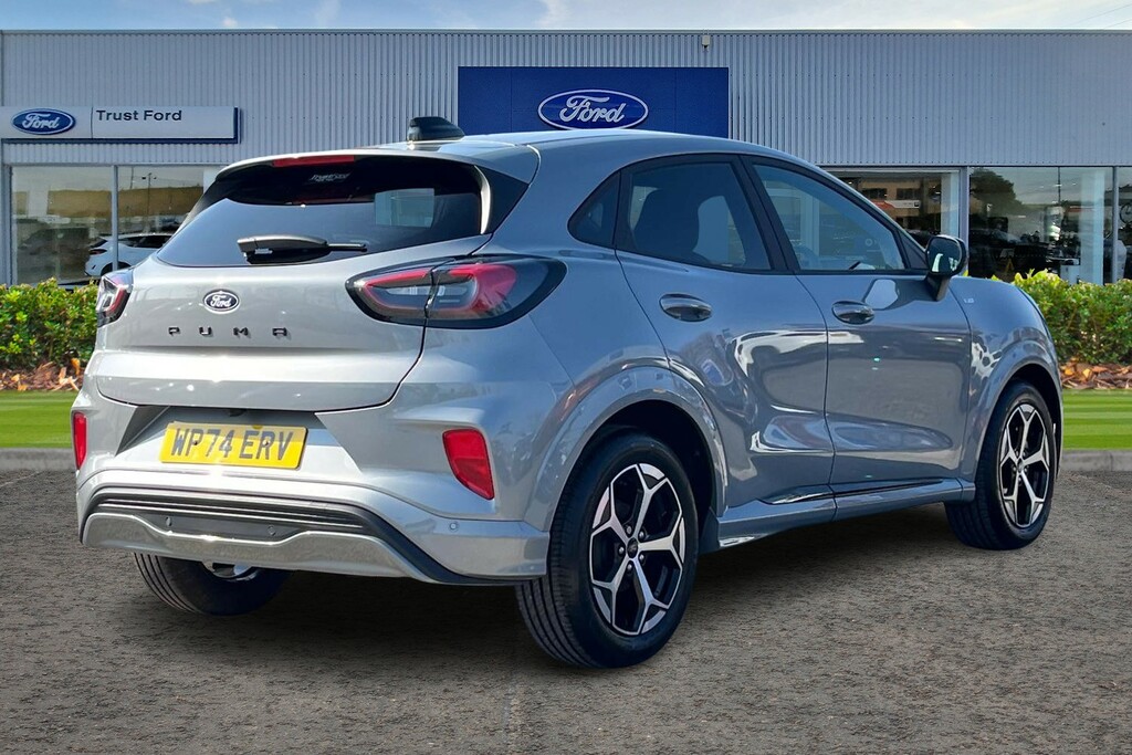 Ford Puma 1.0 Ecoboost Hybrid Mhev St-line Dct Sync 4 WP74ERV Silver #4
