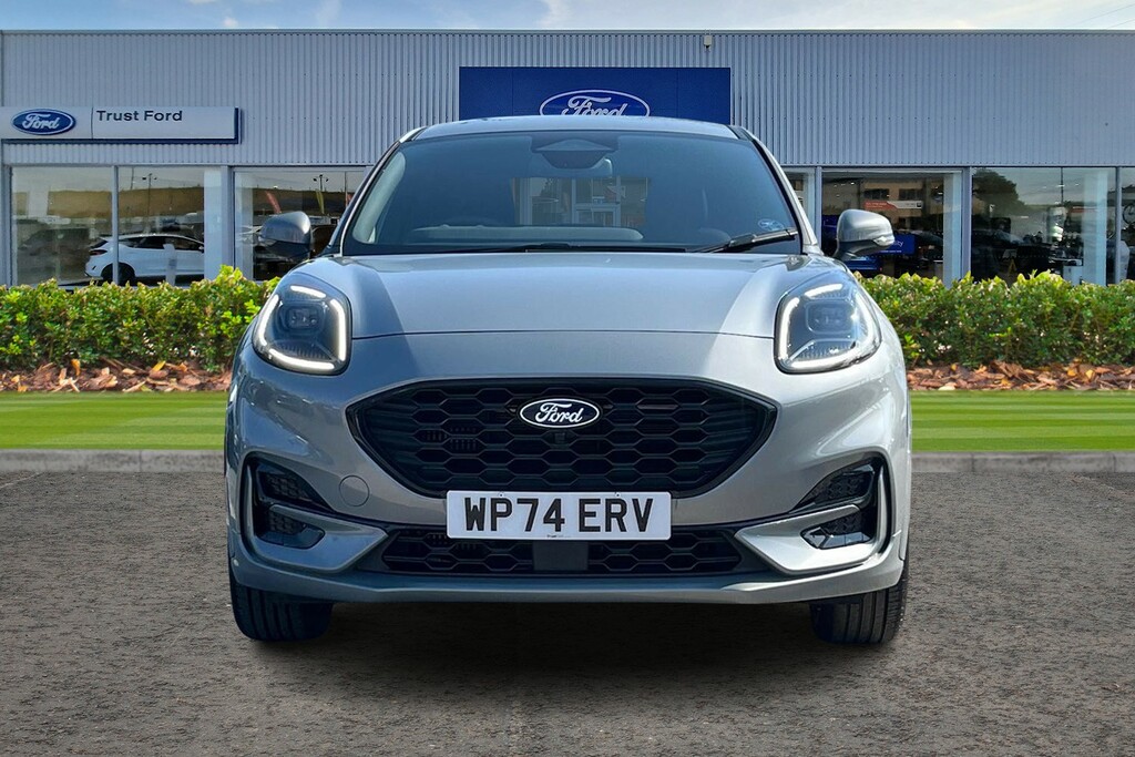 Ford Puma 1.0 Ecoboost Hybrid Mhev St-line Dct Sync 4 WP74ERV Silver #6