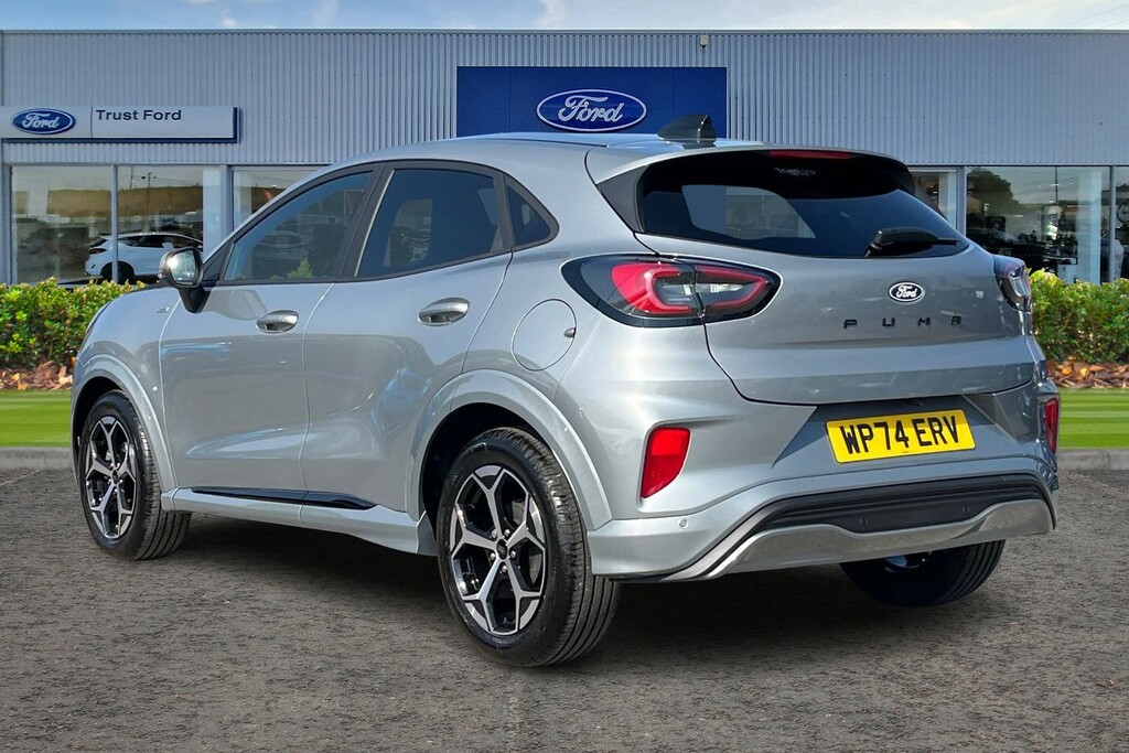 Ford Puma 1.0 Ecoboost Hybrid Mhev St-line Dct Sync 4 WP74ERV Silver #2