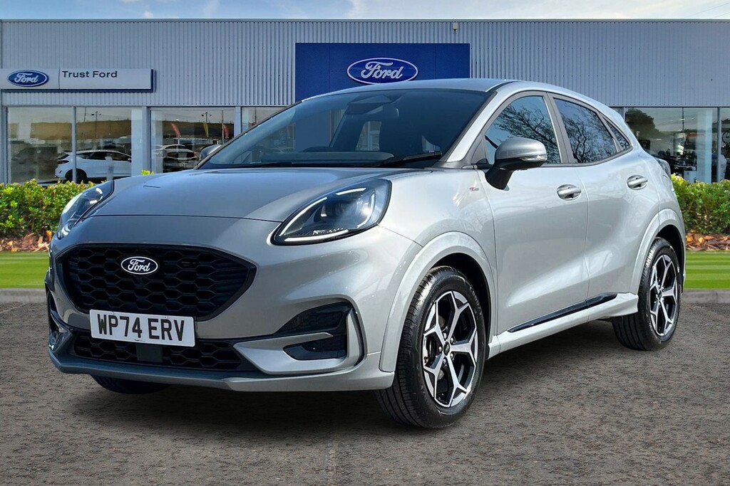 Ford Puma 1.0 Ecoboost Hybrid Mhev St-line Dct Sync 4 WP74ERV Silver #5