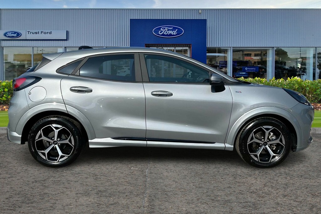 Ford Puma 1.0 Ecoboost Hybrid Mhev St-line Dct Sync 4 WP74ERV Silver #3