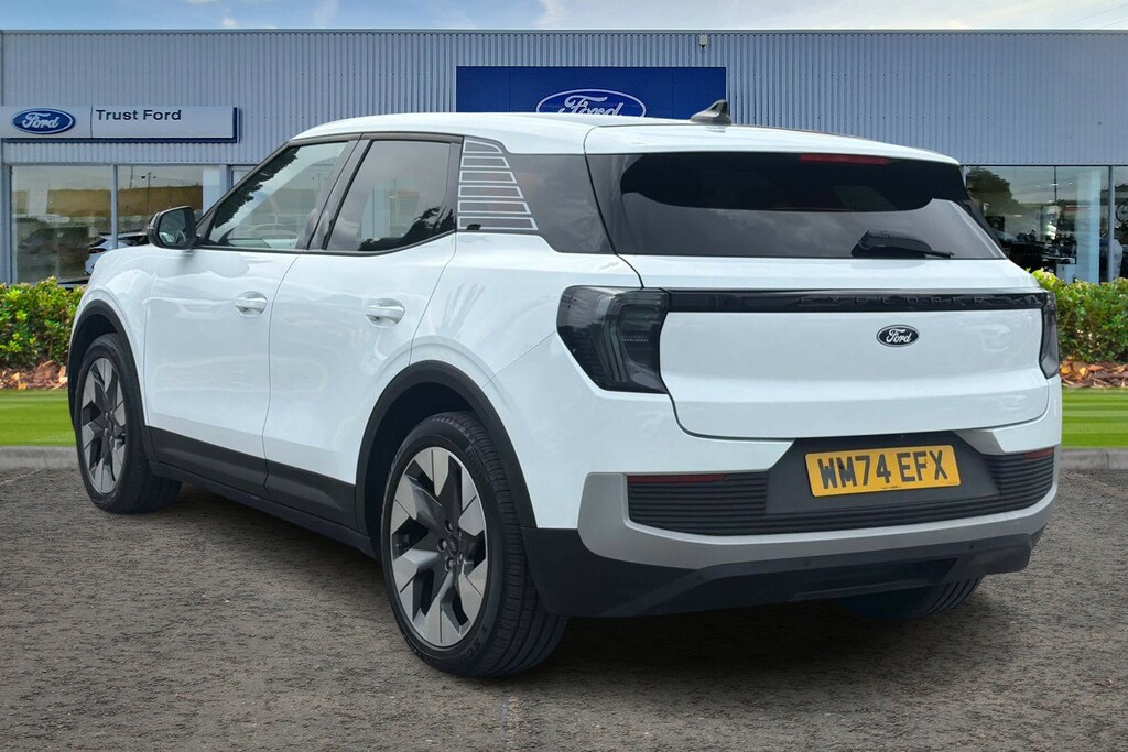 Ford Explorer Extended Range 77Kwh Premium Suv White #2