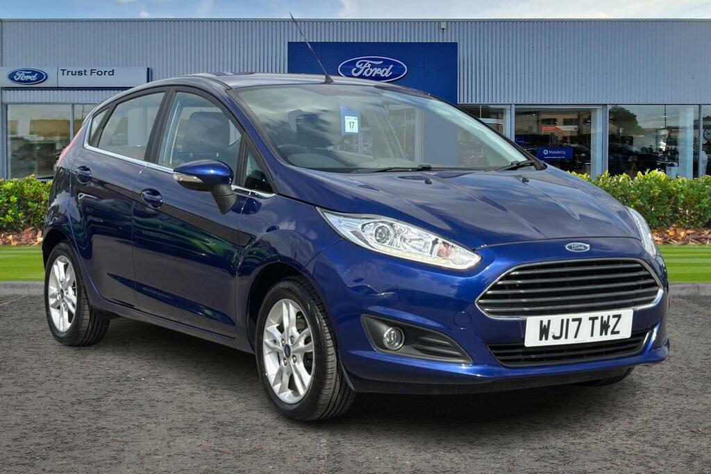 Ford Fiesta 1.0T Ecoboost Zetec Hatchback Powershif Blue
