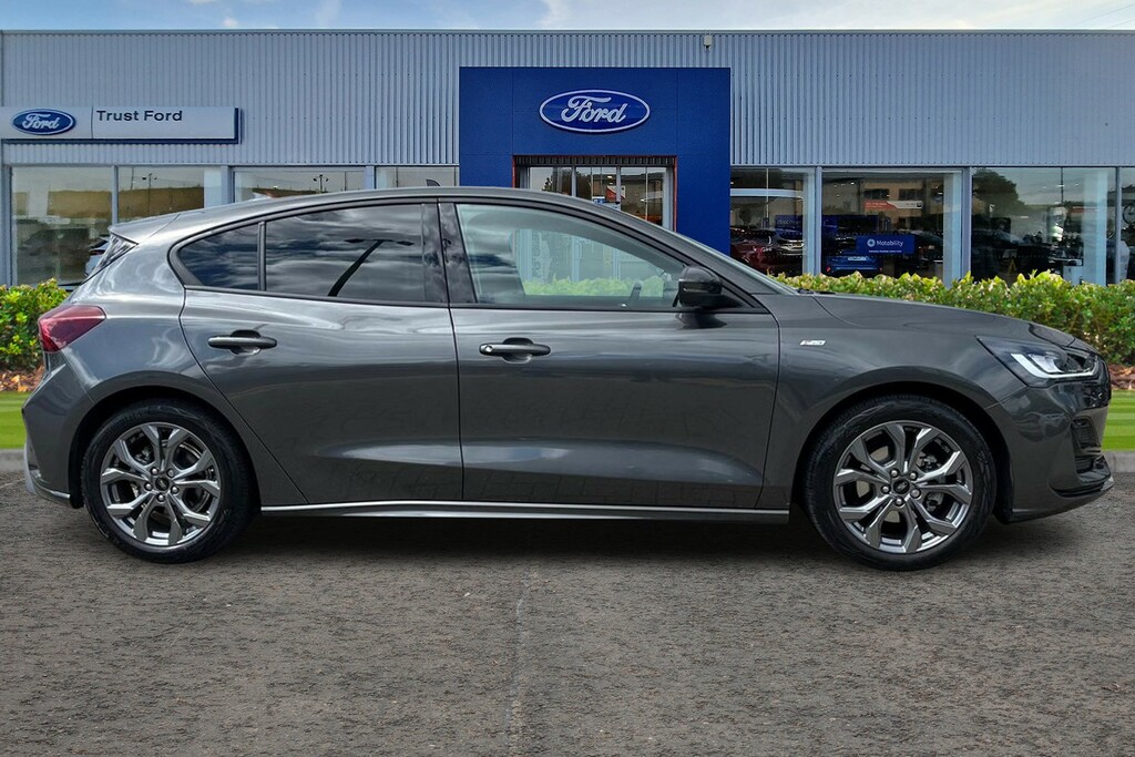 Ford Focus 1.0T Ecoboost Mhev St-line Hatchback Hy LS75TGO Grey #3