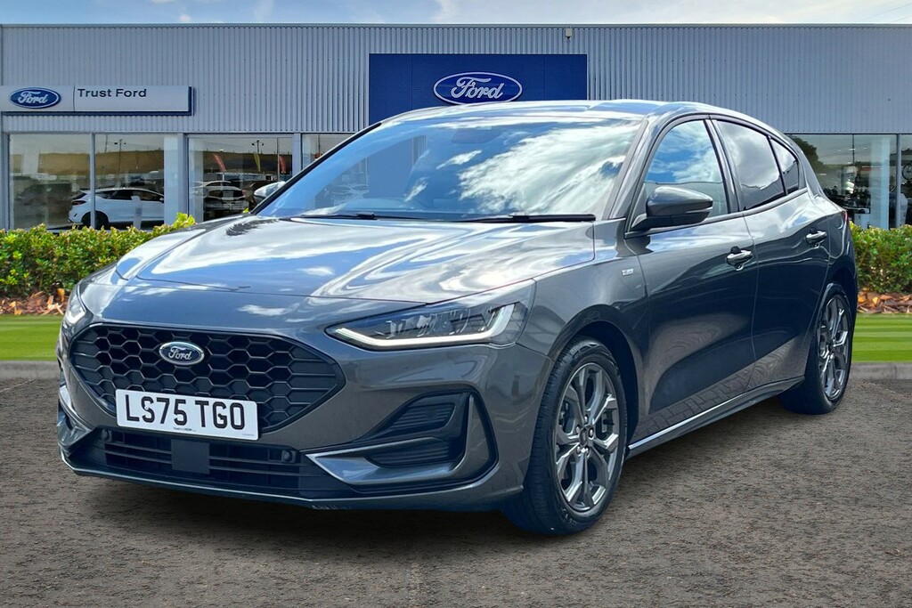 Ford Focus 1.0T Ecoboost Mhev St-line Hatchback Hy LS75TGO Grey #5