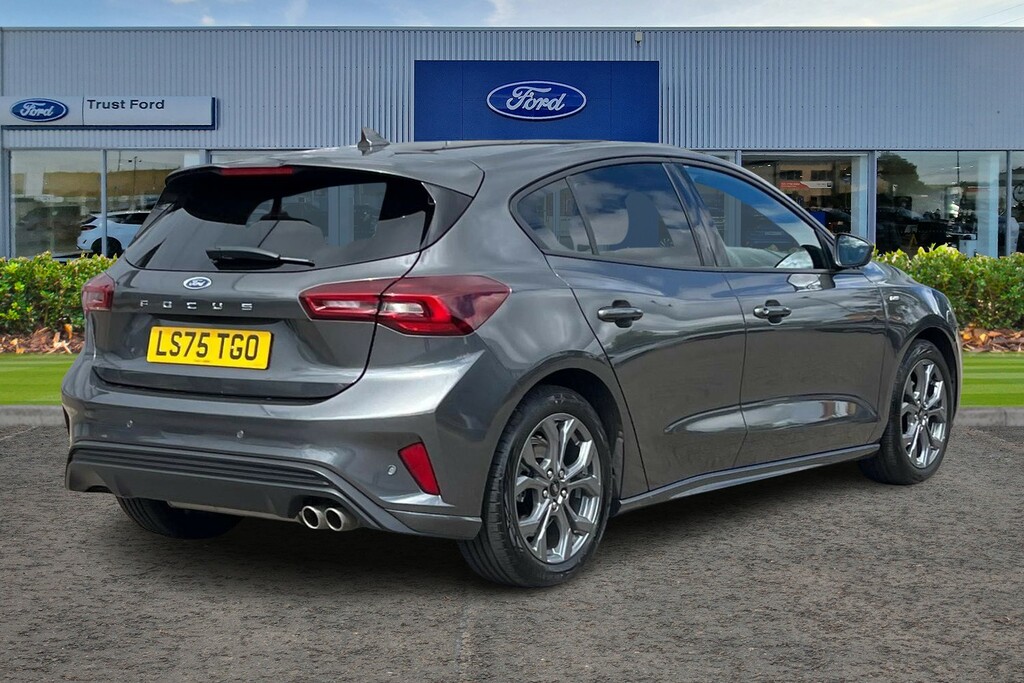 Ford Focus 1.0T Ecoboost Mhev St-line Hatchback Hy LS75TGO Grey #4