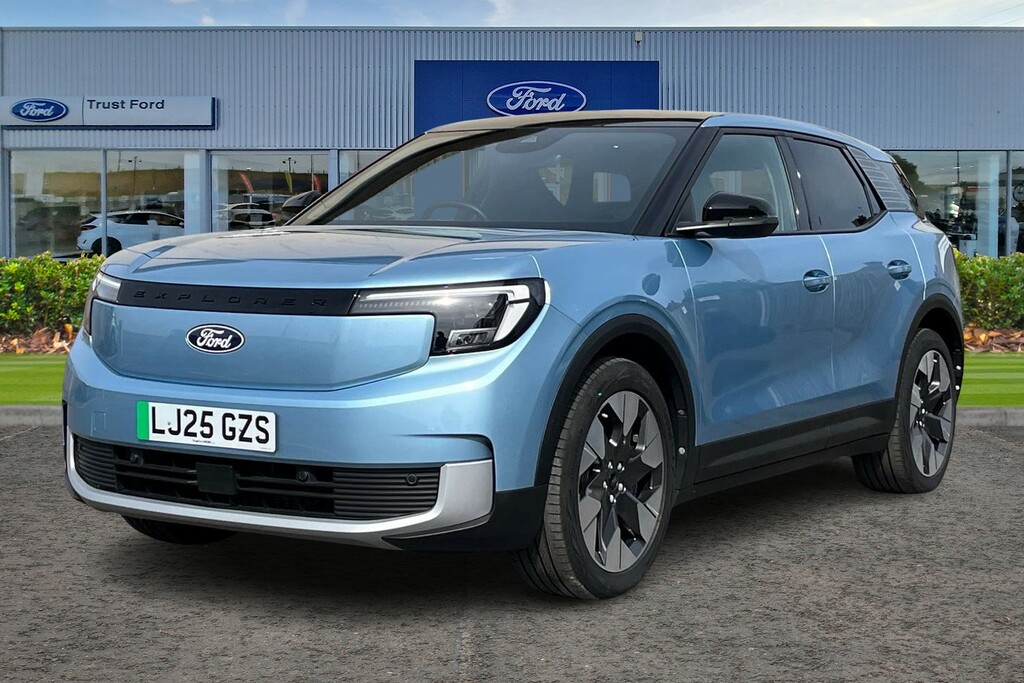 Ford Explorer Extended Range 77Kwh Premium Suv Blue #5