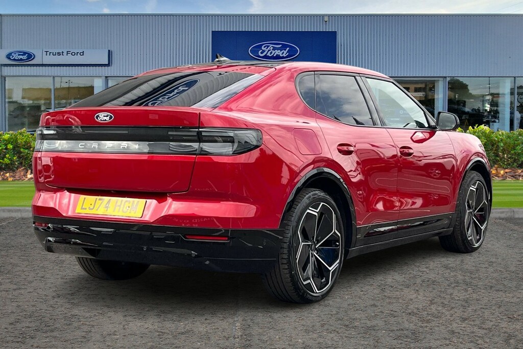 Ford Capri Extended Range 79Kwh Premium Suv Red #4