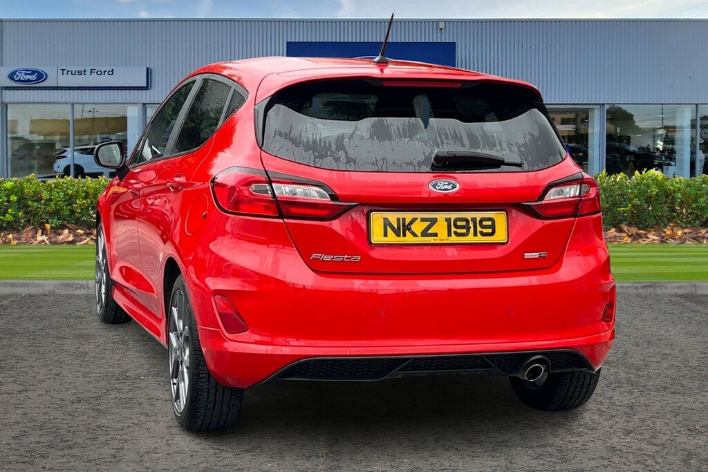 Ford Fiesta St-line KSZ4865 Red #2