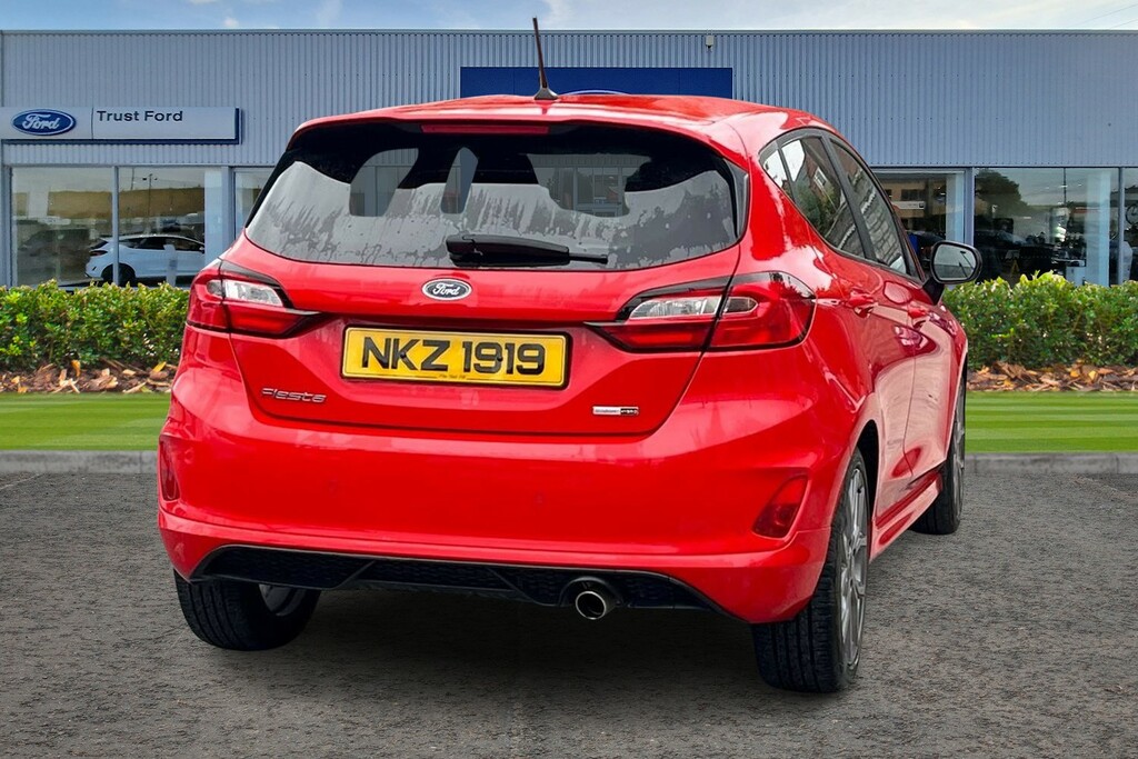 Ford Fiesta St-line KSZ4865 Red #4