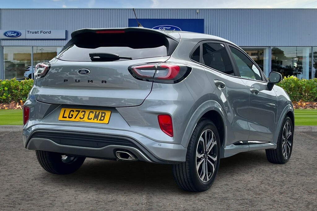 Ford Puma 1.0 Ecoboost Hybrid Mhev St-line LG73CMB Silver #4