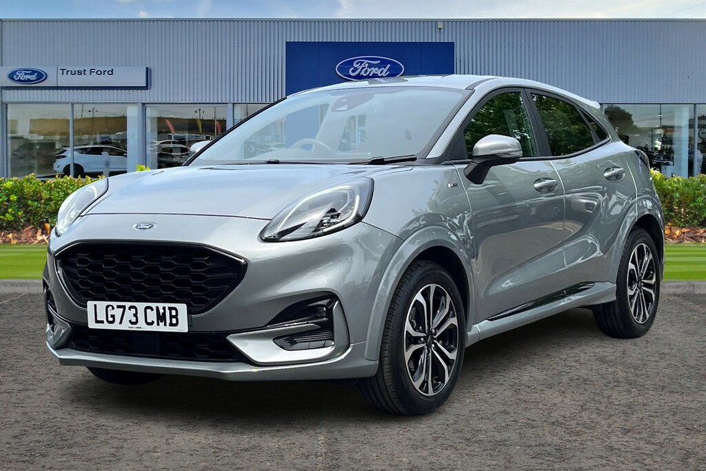 Ford Puma 1.0 Ecoboost Hybrid Mhev St-line LG73CMB Silver #5