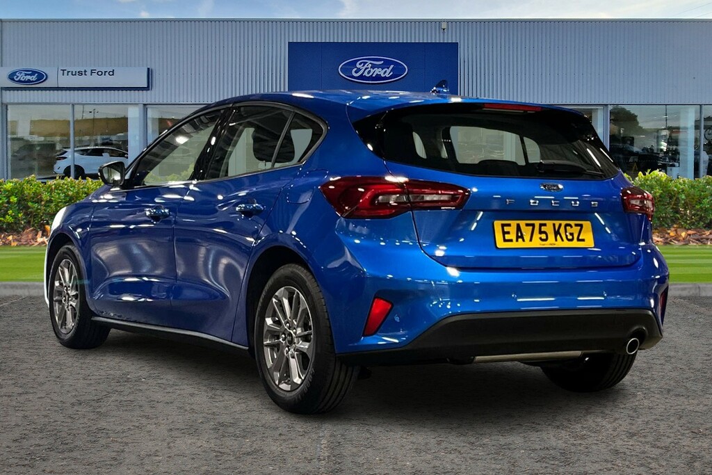 Ford Focus 1.0T Ecoboost Mhev Titanium Hatchback H EA75KGZ Blue #3