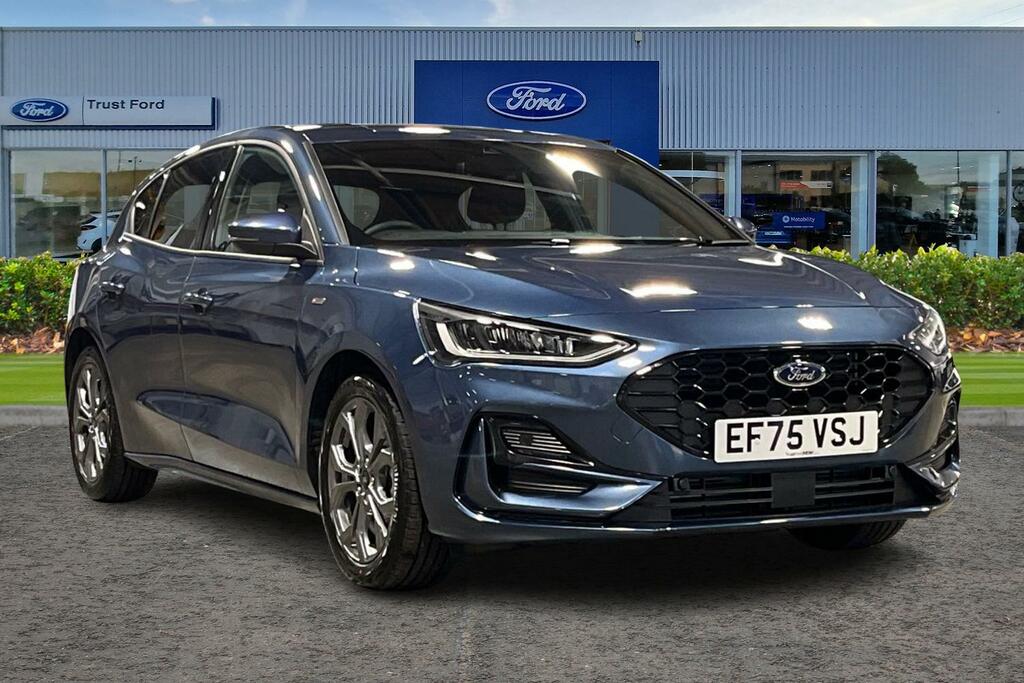 Ford Focus 1.0T Ecoboost Mhev St-line Hatchback Hy Blue