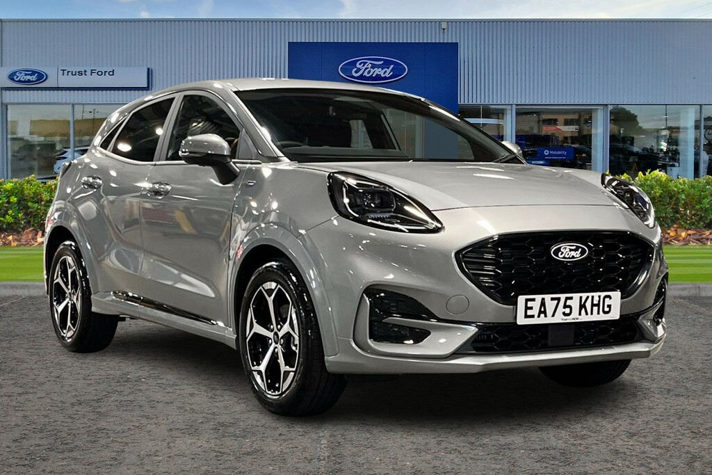 Ford Puma 1.0T Ecoboost Mhev St-line Suv Hybrid M Silver