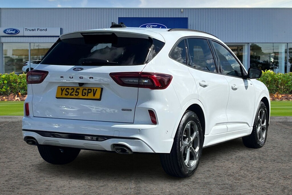 Ford Kuga 2.5 Fhev St-line Cvt White #4