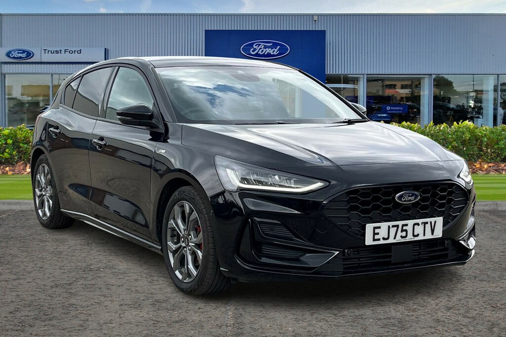 Ford Focus 1.0 Ecoboost Hybrid Mhev 155 St-line Black