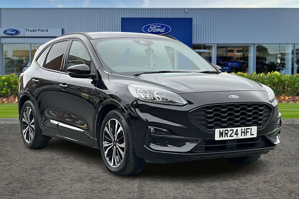 Ford Kuga 2.5 Fhev St-line X Edition Cvtrear Camera - WR24HFL Black