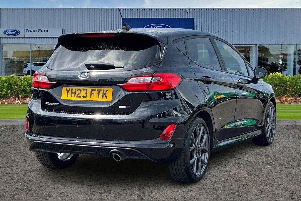Ford Fiesta 1.0 Ecoboost Hybrid Mhev 125 St-line Black #4