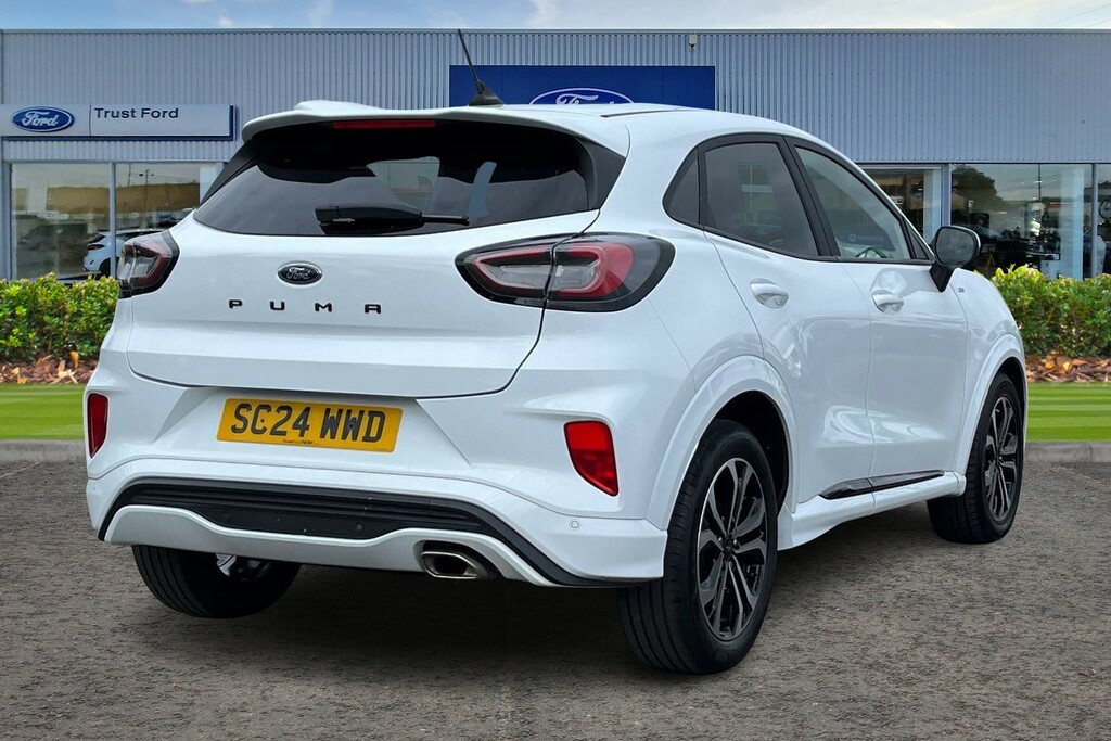 Ford Puma 1.0T Ecoboost Mhev St-line Suv Hybrid M White #4