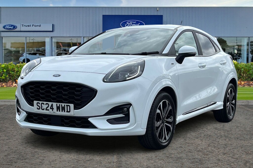 Ford Puma 1.0T Ecoboost Mhev St-line Suv Hybrid M White #5