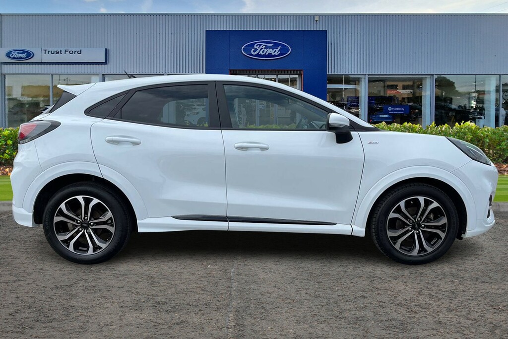 Ford Puma 1.0T Ecoboost Mhev St-line Suv Hybrid M White #3