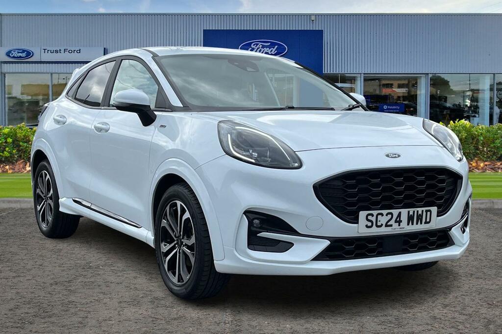 Ford Puma 1.0T Ecoboost Mhev St-line Suv Hybrid M White
