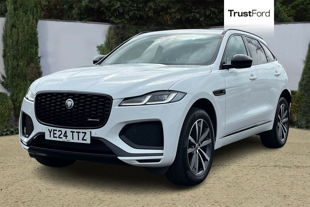 Jaguar F-Pace 2.0 D200 Mhev R-dynamic Se Black Suv Au White #5