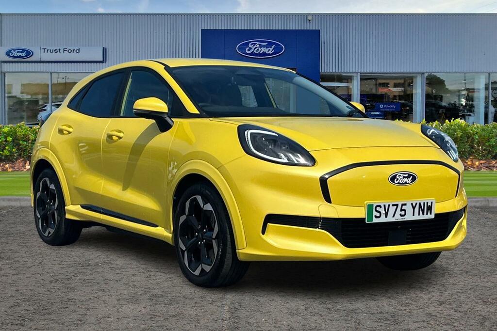 Ford Puma 123Kw Premium 43Kwh Yellow