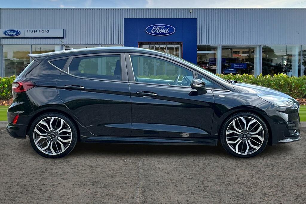 Ford Fiesta 1.0 Ecoboost Hybrid Mhev 125 St-line X Black #3