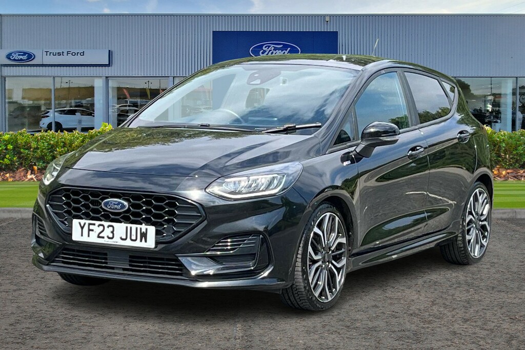 Ford Fiesta 1.0 Ecoboost Hybrid Mhev 125 St-line X Black #5