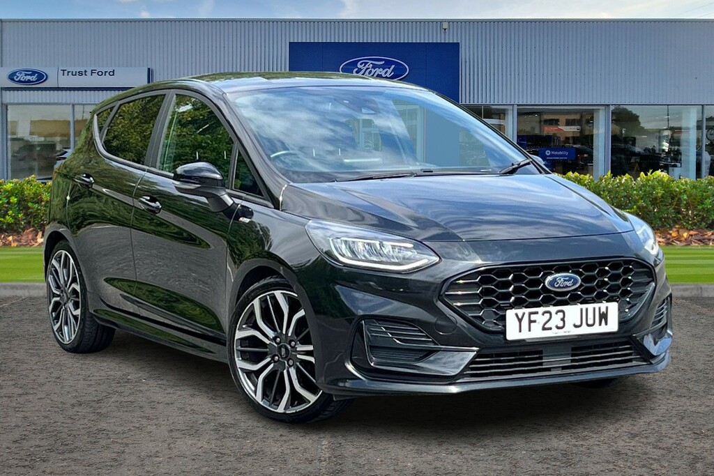 Ford Fiesta 1.0 Ecoboost Hybrid Mhev 125 St-line X Black