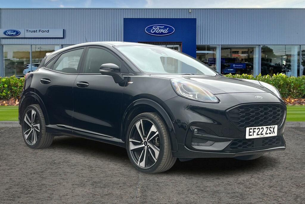 Ford Puma 1.0 Ecoboost Hybrid Mhev St-line Dct Black