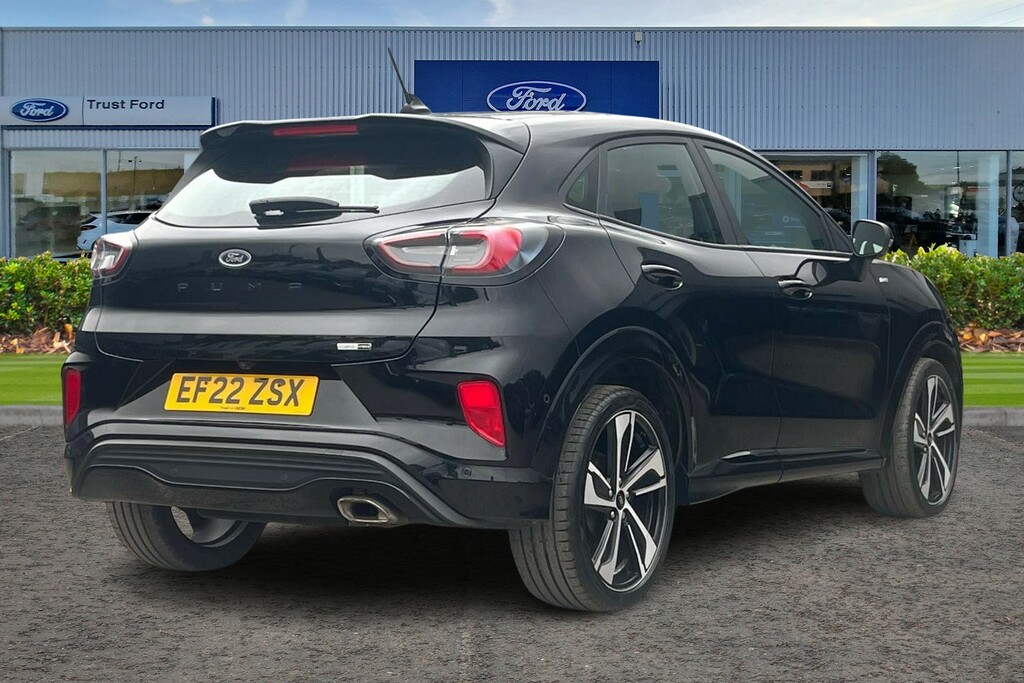 Ford Puma 1.0 Ecoboost Hybrid Mhev St-line Dct Black #4