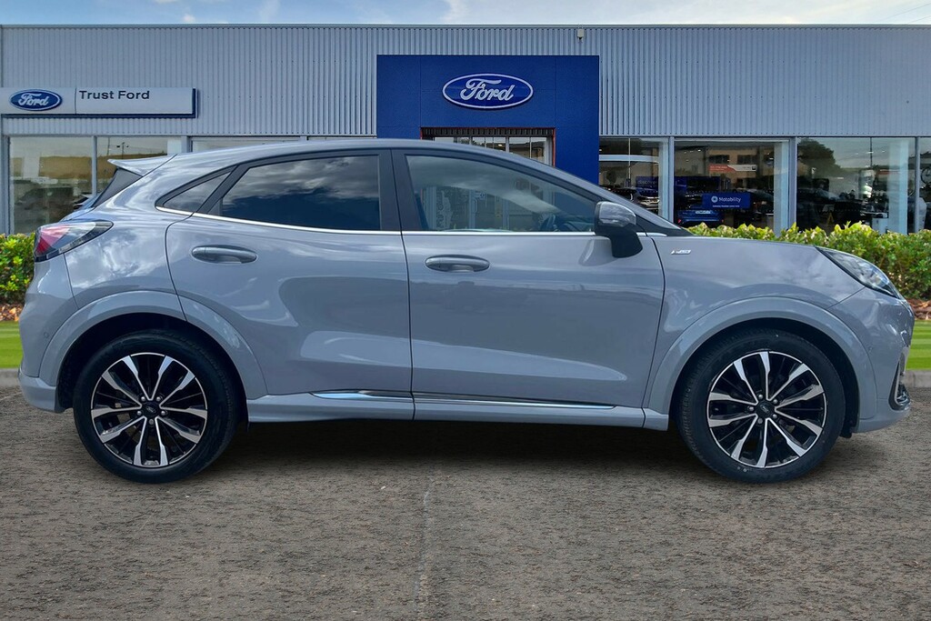Ford Puma 1.0 Ecoboost Hybrid Mhev 155 St-line Vignale CV23OCA Grey #3