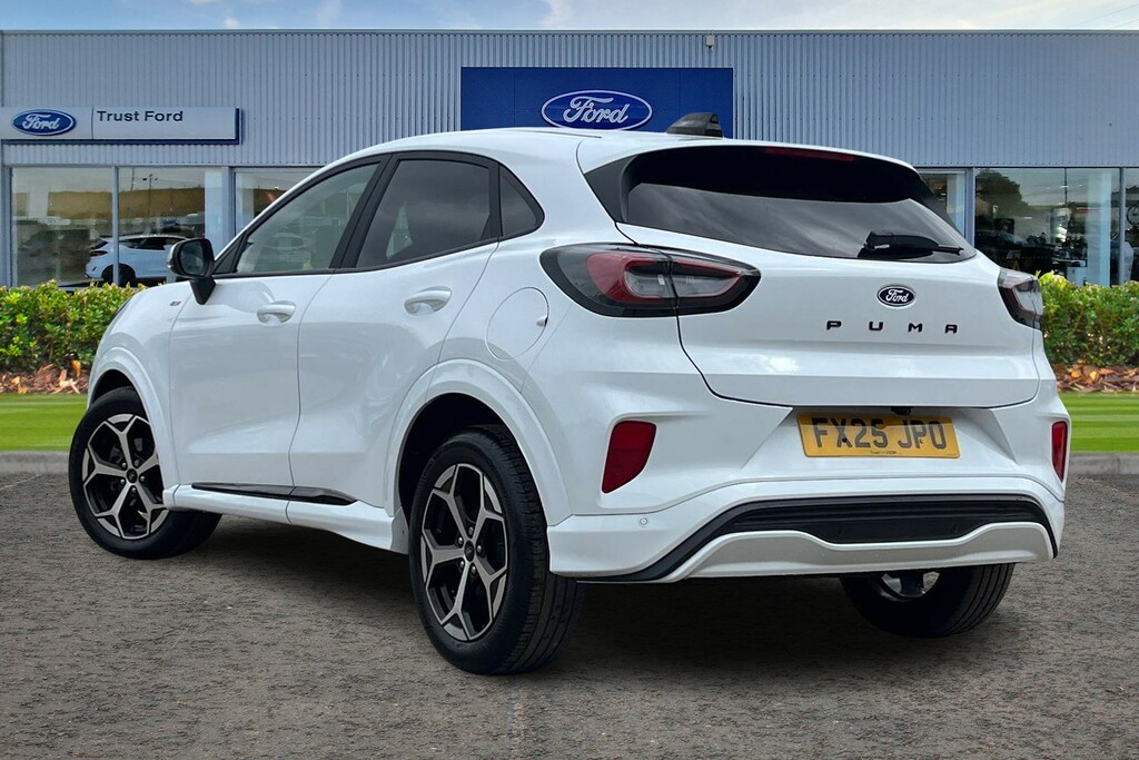 Ford Puma 1.0 Ecoboost Hybrid Mhev St-line Sync4 Navigation FX25JPO White #2