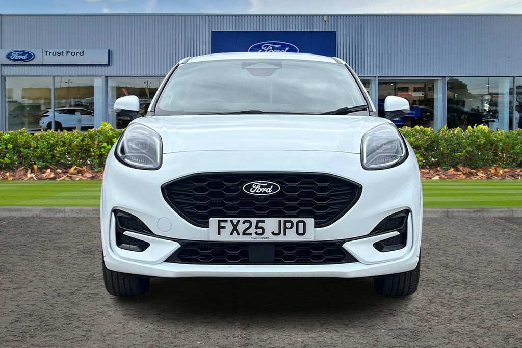 Ford Puma 1.0 Ecoboost Hybrid Mhev St-line Sync4 Navigation FX25JPO White #6