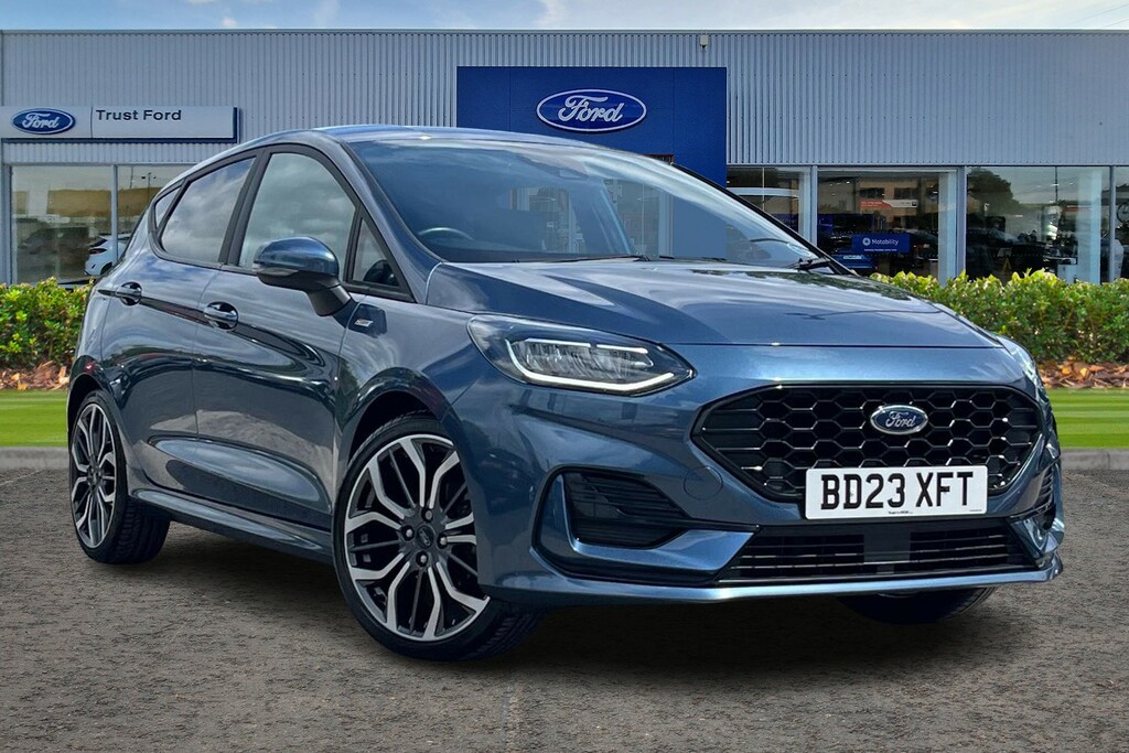 Ford Fiesta 1.0 Ecoboost St-line X Blue