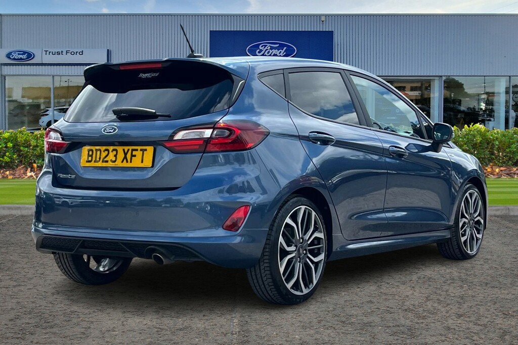 Ford Fiesta 1.0 Ecoboost St-line X Blue #4