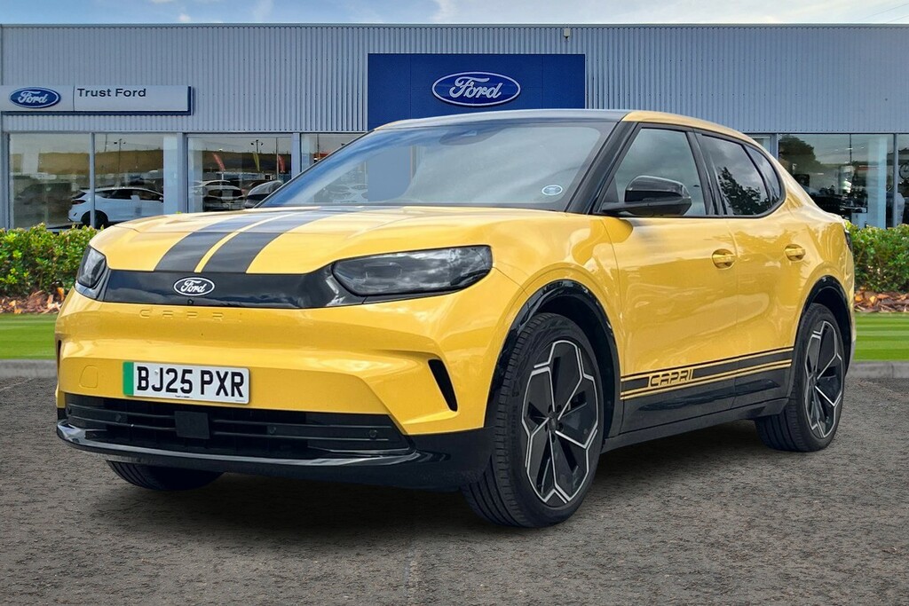 Ford Capri Extended Range 77Kwh Premium Suv Yellow #5